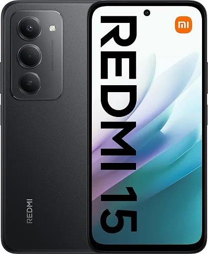 Смартфон Xiaomi Redmi 15 4G 8/256 ГБ, черный