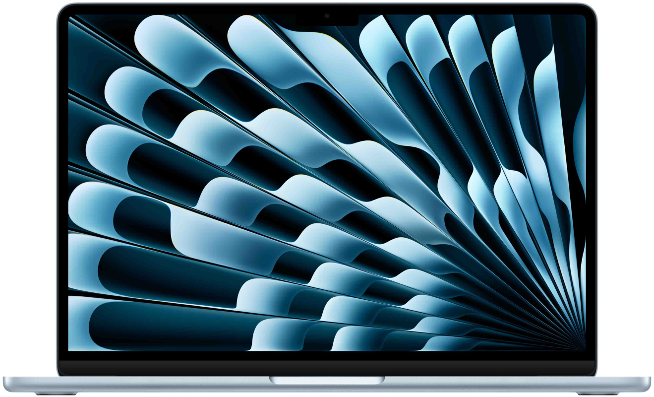 Apple MacBook Air 15" M5 16 ГБ, 1 ТБ SSD, «небесно-голубой» (MDVT4)