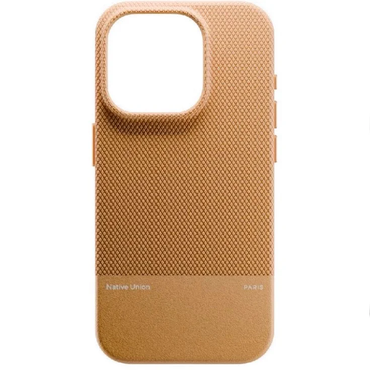 Чехол Native Union Classic Case для iPhone 16 Pro Max, крафт